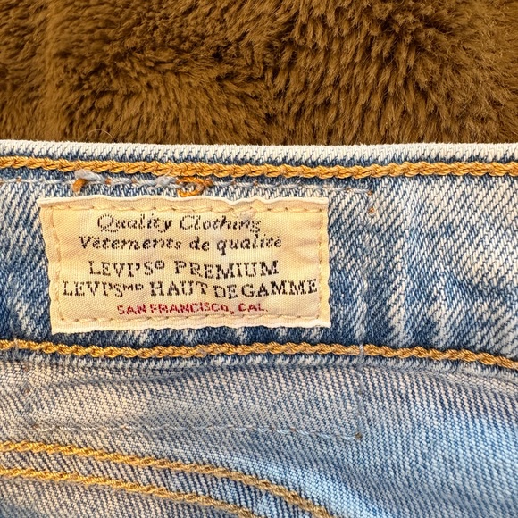 Levi’s Ribcage Straight 32/27 Lightwash - Picture 4 of 10